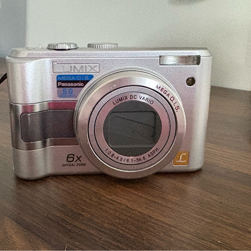 Panasonic Lumix 6x Optical Zoom Silver Camera